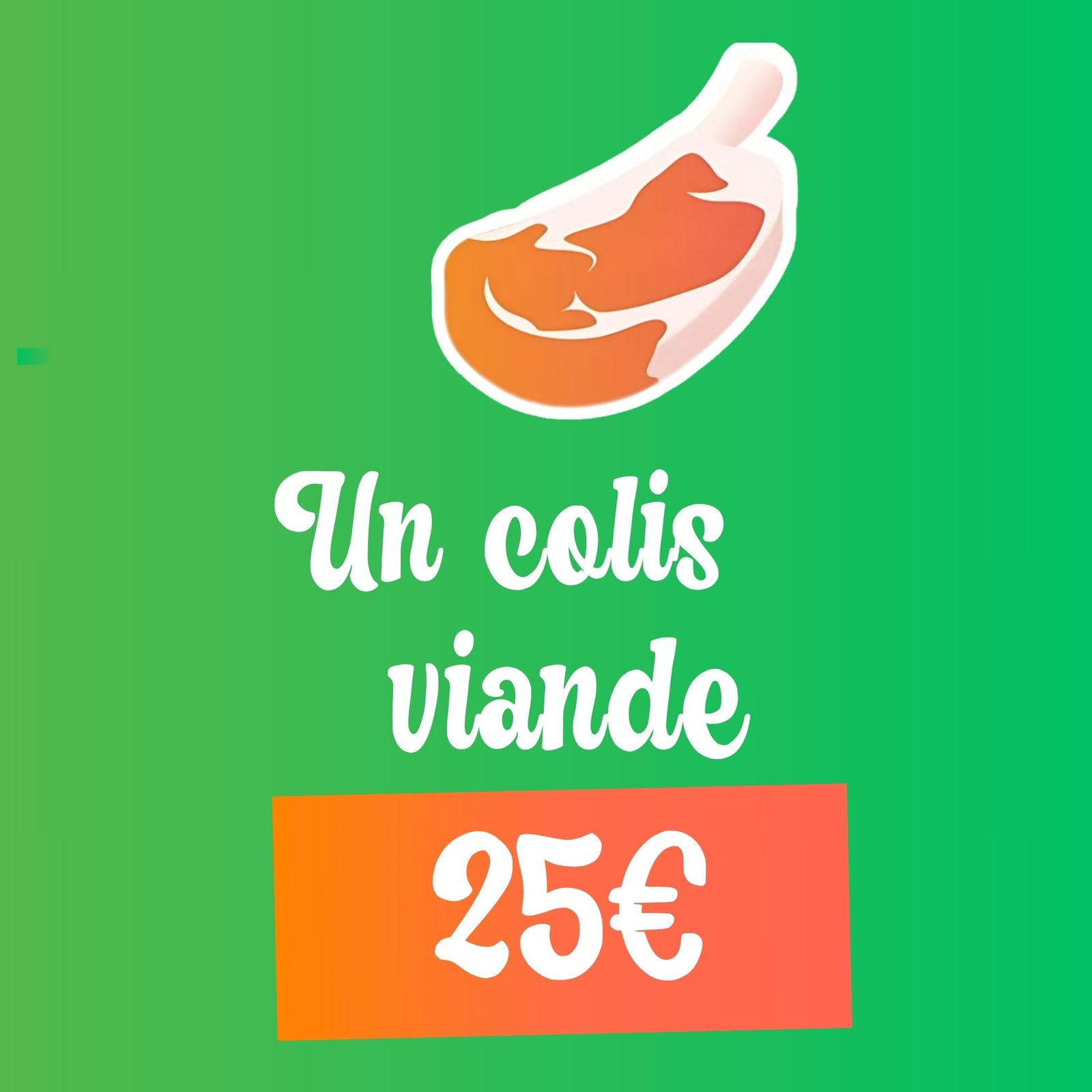 Un colis de viande